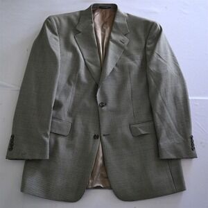 Austin Reed 42R Houndstooth 100% Wool USA‎ Made Mens Blazer Sport Coat Jacket